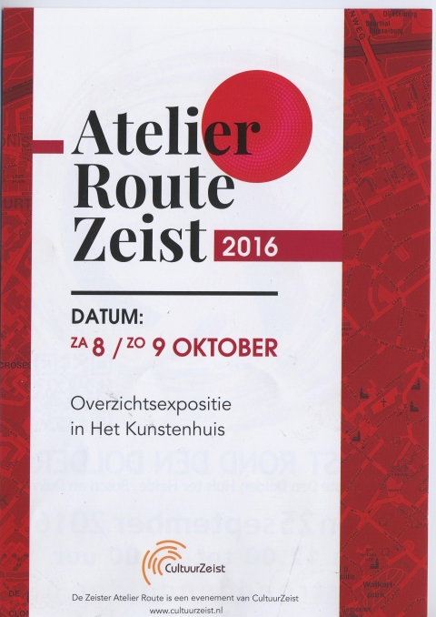 Poster Kunstroute Zeist 2016